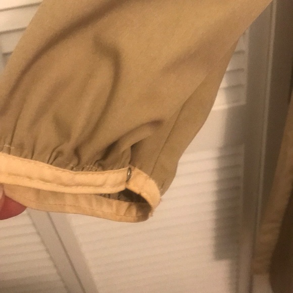 Reduced-RAINCHEETAS Vintage Khaki Raincoat EUC - Picture 6 of 8